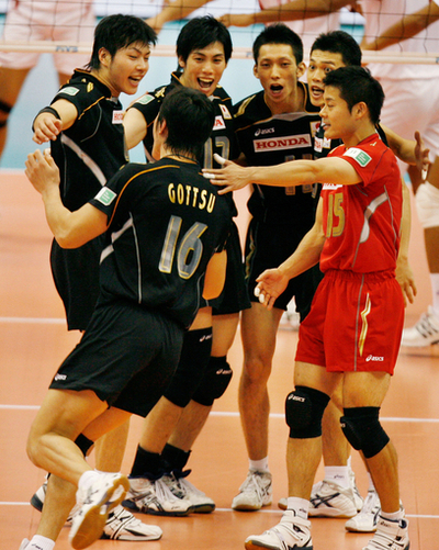 日本 フルセットの末にエジプトを破り大会3勝目