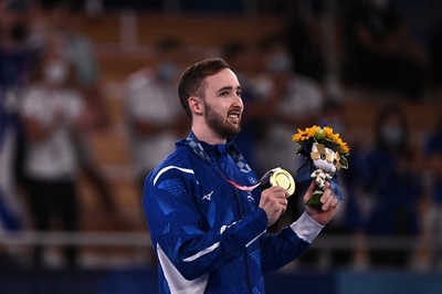 ドルゴピャトが男子ゆかV、イスラエル体操史上初の金 東京五輪