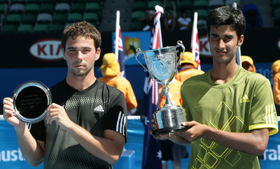 バンブリー ジュニア男子シングルスを制す、全豪オープン