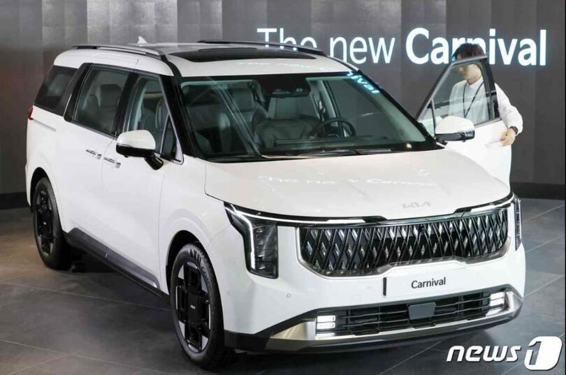 Kia360に展示された「ザ・ニューカーニバル」(c)news1