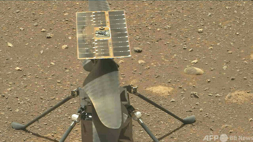NASA、火星ヘリと通信回復 今後の運用は不明