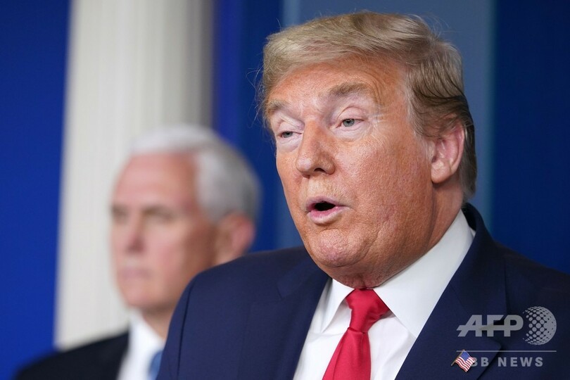 トランプ氏、東京五輪延期を称賛 出席に意欲