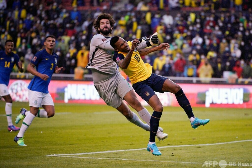 ブラジルはドロー Gkの退場が2度取り消される一幕も W杯予選 写真12枚 国際ニュース Afpbb News