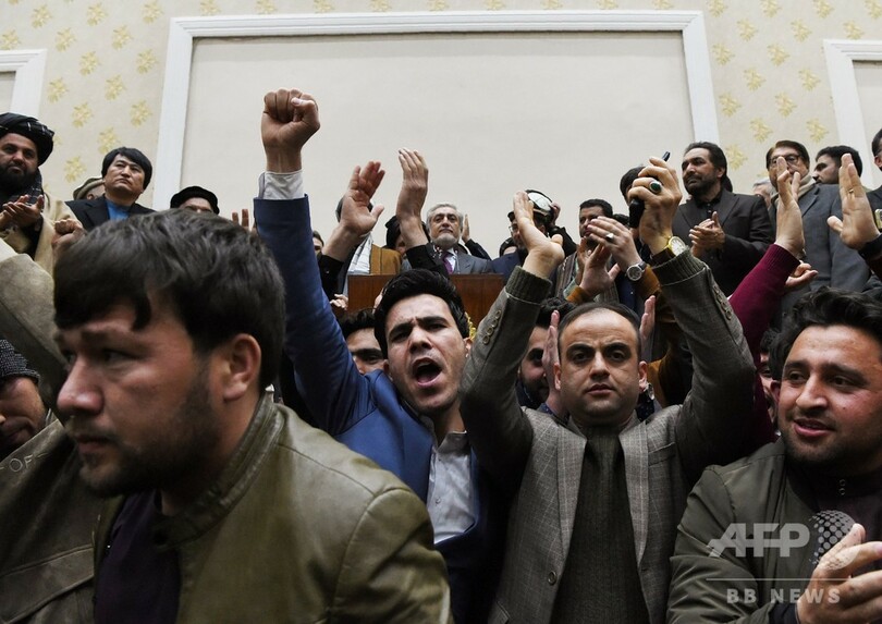 アフガン大統領選、現職ガニ氏再選 対立候補は結果に異議