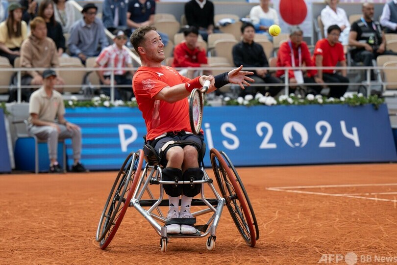 小田と激闘の英選手「車いすテニス史に残るかも」 惜敗も前向き