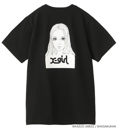 X-girl」ホラー漫画家の楳図かずおとコラボTシャツ 写真9枚 国際 