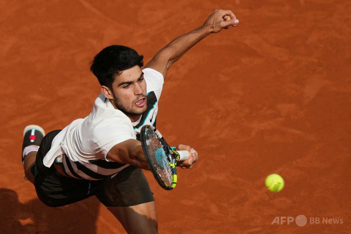 アルカラス「真の王者」のメンタルで全仏連覇 土壇場から劇的V 写真5枚