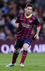 13-14スペイン1部リーグ第34節、FCバルセロナ（FC Barcelona）対アスレティック・ビルバオ（Athletic Bilbao）。後半29分に勝ち越しゴールを決め歓喜するFCバルセロナのリオネル・メッシ（Lionel Messi、2014年4月20日撮影）。(c)AFP/JOSEP LAGO