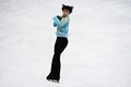 フィギュアスケート世界選手権、男子シングル・フリースケーティング（FS）。演技に臨む羽生結弦（2021年3月27日撮影）。(c)Jonathan NACKSTRAND / AFP
