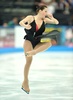 演技に臨むロシアのイリーナ・スルツカヤ（Irina Slutskaya、2013年10月5日撮影）。(c)AFP/KAZUHIRO NOGI