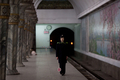北朝鮮の首都・平壌（Pyongyang）市、平壌地下鉄の復興（Puhung）駅。平壌地下鉄は故金日成（キム・イルソン、Kim Il-Sung）体制下の1969～1972年に開通。地下110メートル付近を走り、世界で最も地中深くにある地下鉄とされる。15日は、故金日成主席の生誕100年にあたる（2012年4月14日撮影）。(c)AFP/Ed Jones