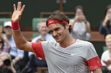 フェデラーが難なく初戦突破、全仏オープン 写真10枚 国際ニュース