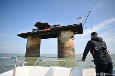 英政府に逆らう小さな「独立国家」 海の上のシーランド公国を訪ねて