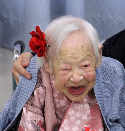 117歳に、世界最高齢の大川ミサヲさん 大阪