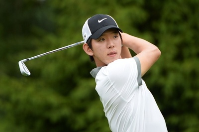 韓国の盧、隣のグリーンからショット打ち罰則受ける