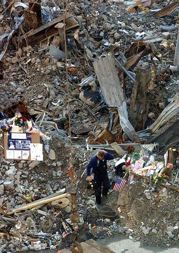 米同時多発攻撃から15年、がれきなどの分配作業が終了