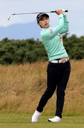 金孝周が強豪かわし首位発進、全英リコー女子オープン