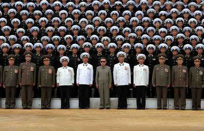 金総書記、朝鮮人民軍の海軍部隊を視察