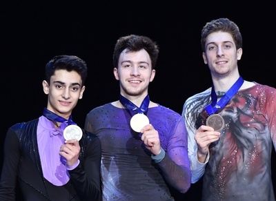 アリエフが新王者に、フィギュア欧州選手権