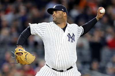 サバシアが報復死球で退場、50万ドルのボーナスふいにする