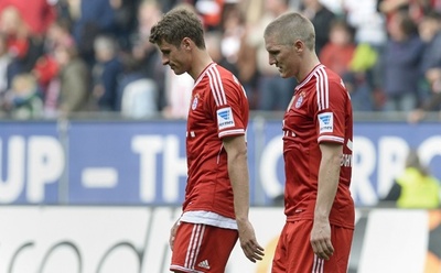 バイエルンが54試合ぶりに敗戦、リーグ初のシーズン無敗ならず