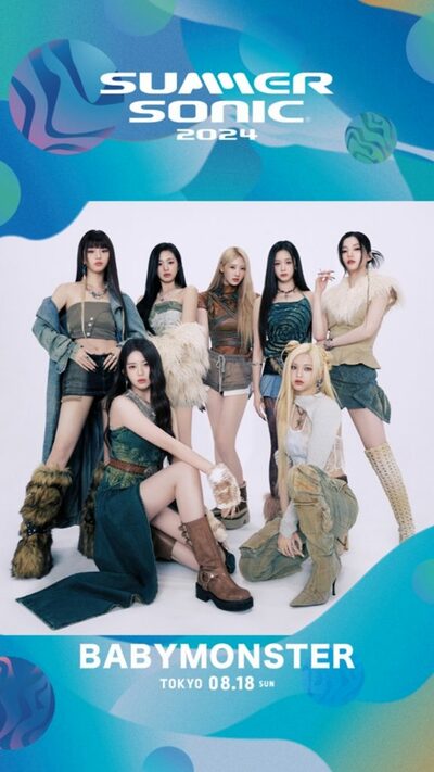 BABYMONSTER、 8月の「SUMMER SONIC」に…7人組初のフルメンバー