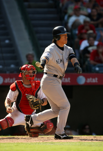 松井秀 エンゼルス戦で4打数無安打