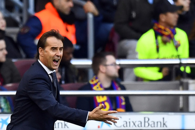 レアル監督が続投に自信、クラシコ大敗で解任報道も