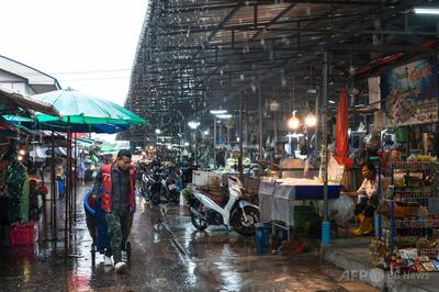 タイ・バンコク人気の市場で銃撃事件 4人死亡 容疑者自殺