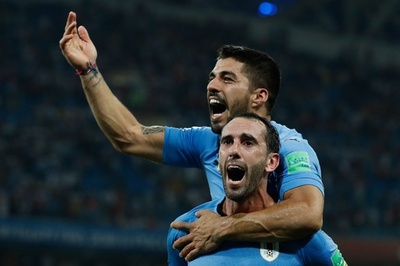 【写真特集】ロシアW杯決勝トーナメント1回戦、ウルグアイ対ポルトガル