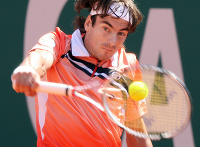 ＜男子テニス モンテカルロ・オープン2007＞ロブレド クレマンを降し3回戦進出 - モナコ