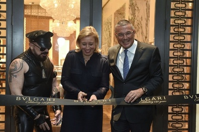 「ブルガリ」新店舗がマイアミにオープン、ピーター・マリーノら出席