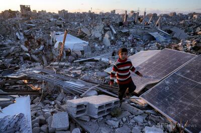 ガザの3割を緩衝地帯に編入 イスラエル