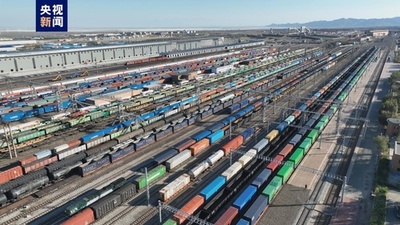 阿拉山口経由の中国・欧州間定期貨物列車 今年6000本を突破