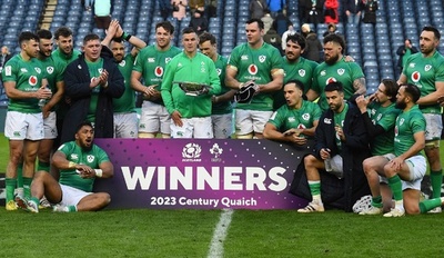 アイルランドが全勝優勝へ前進、シックスネーションズ