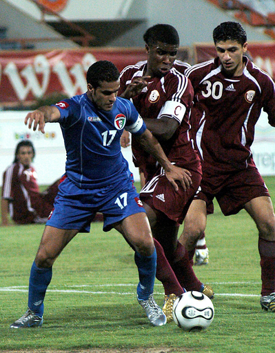 ＜サッカー 北京五輪アジア2次予選＞クウェートvsカタールは1-1のドロー - クウェート