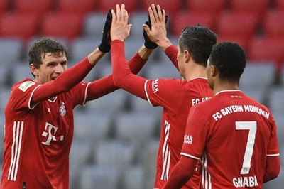 バイエルンがリーグ4連勝、レワンドフスキは9戦連発