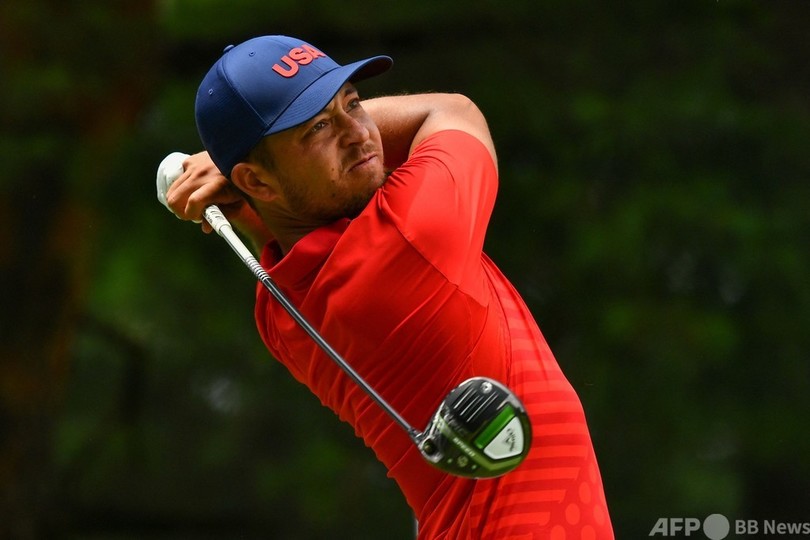 松山がスコア伸ばし暫定3位タイ浮上 五輪男子ゴルフ