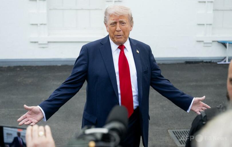 トランプ氏の支持率低下、経済や移民めぐり 世論調査