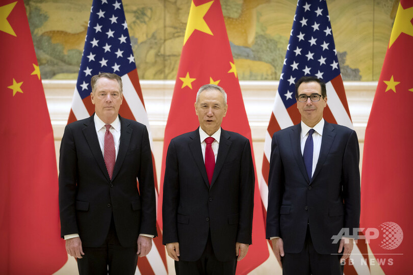 米中、貿易問題で閣僚級の電話会談 首脳会談は未定