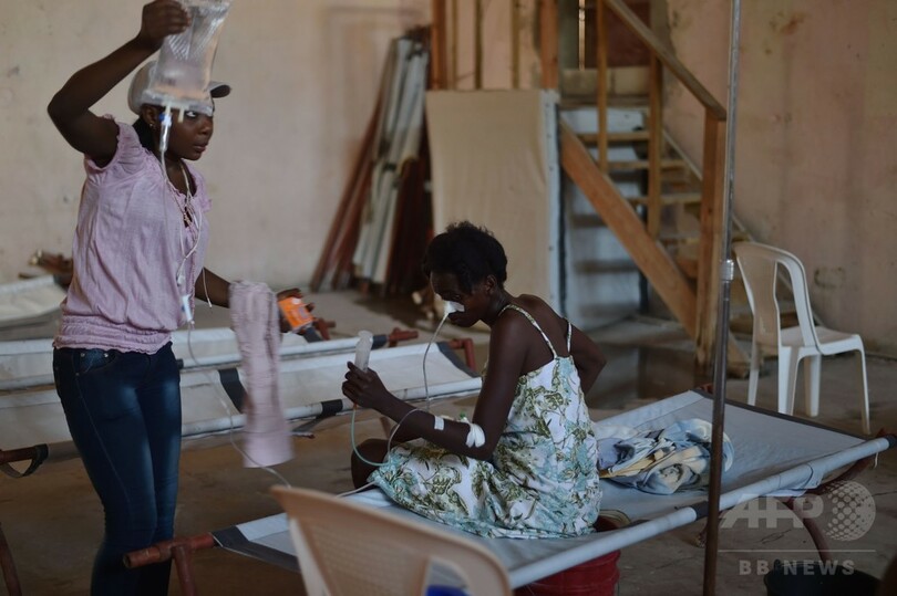 コレラ大流行のハイチ、10年以降80万人感染 資金不足問題も