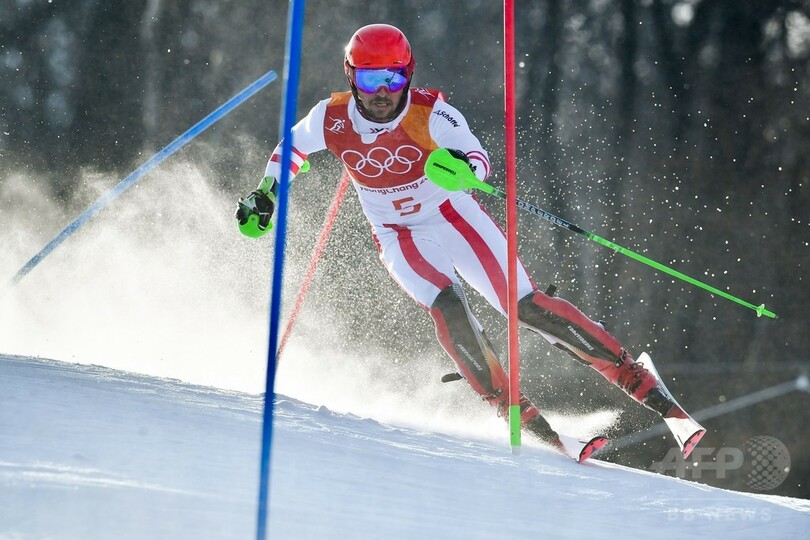 伏兵ミーラーが男子回転で金、ヒルシャーは棄権で3冠ならず