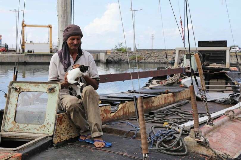 猫と7か月間漂流 ポーランド人男性をインド洋で救助 写真13枚 国際ニュース Afpbb News