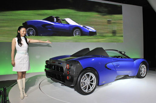 東レ、炭素繊維でEVスポーツカー試作 写真7枚 国際ニュース：AFPBB News