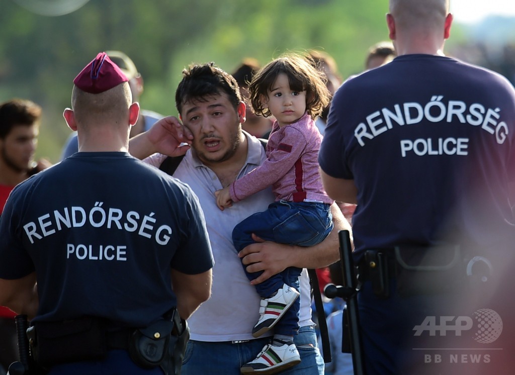 ハンガリー 主要越境地点を閉鎖 Eu閣僚 難民分担で合意ならず 写真9枚 国際ニュース Afpbb News