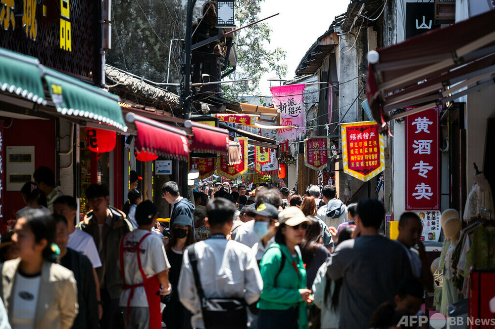 中国労働節連休の決済額が180兆円超 飲食や文化サービスが大幅増