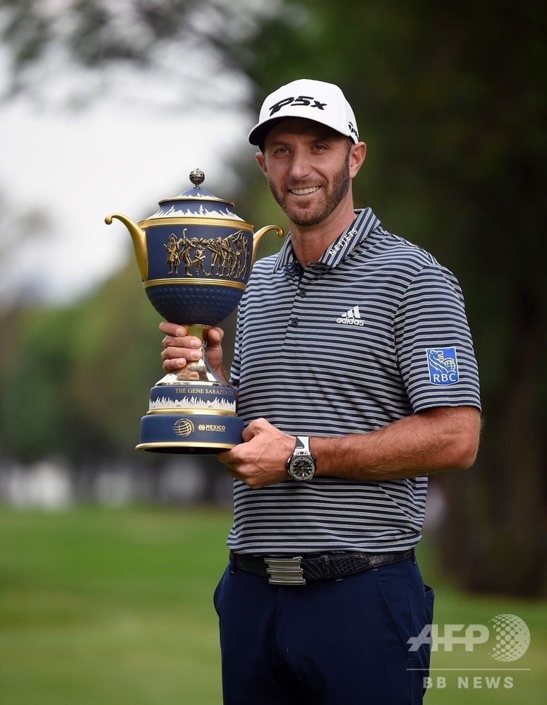 D・ジョンソンが2位浮上でトップに肉薄、ウッズ12位 最新世界ランク 写真2枚 国際ニュース:AFPBB News