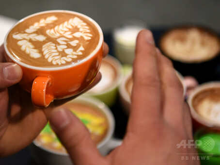 ミルクとエスプレッソの描く美 ラテアート選手権開催 東京 写真20枚