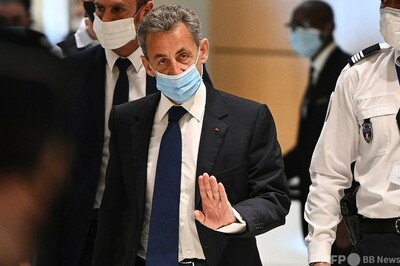 サルコジ元大統領に禁錮刑 汚職で有罪判決 写真8枚 国際ニュース Afpbb News