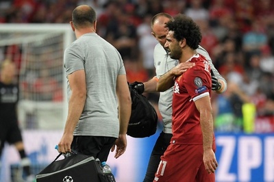 サラーの復帰には「3～4週間」、W杯グループリーグは欠場か